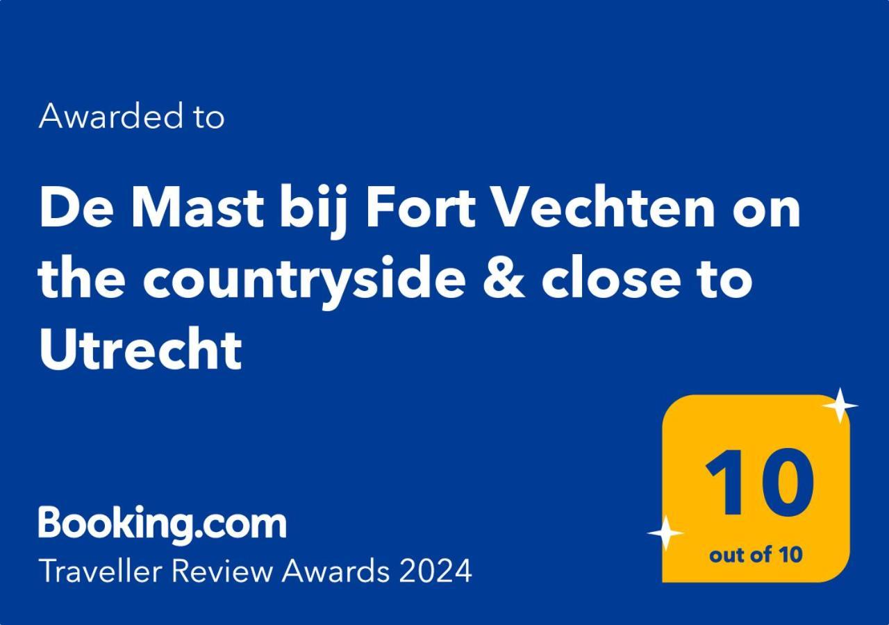 De Mast Bij Fort Vechten On The Countryside & Close To Utrecht บุนนิค ภายนอก รูปภาพ
